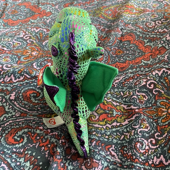 TY Dragon Beanie Boo Beanie Baby “Cinder” - Picture 4 of 5